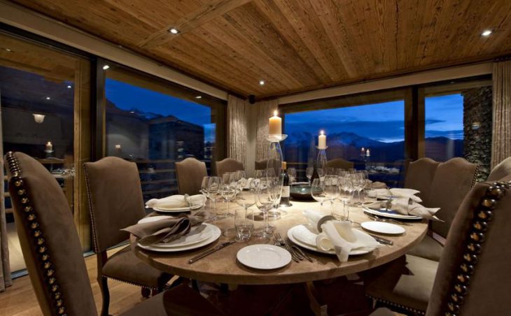 The Alpine Estate, Verbier, Dining Room 2